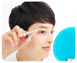 メンズアイブロウカット・メンズ眉メイク